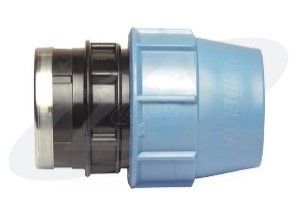 Муфта ПЕ-СТ внутрішня різьба ВР 40*1 1/4 Elopresse